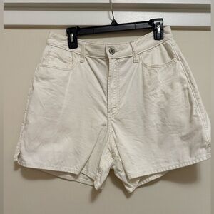 Hollister ultra high rise 90s short - 12 - white